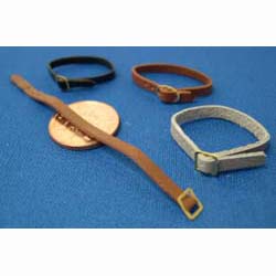 4 Assorted Leather Belts
